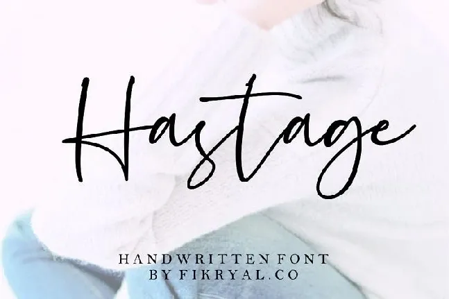 Hastage Handwritten font