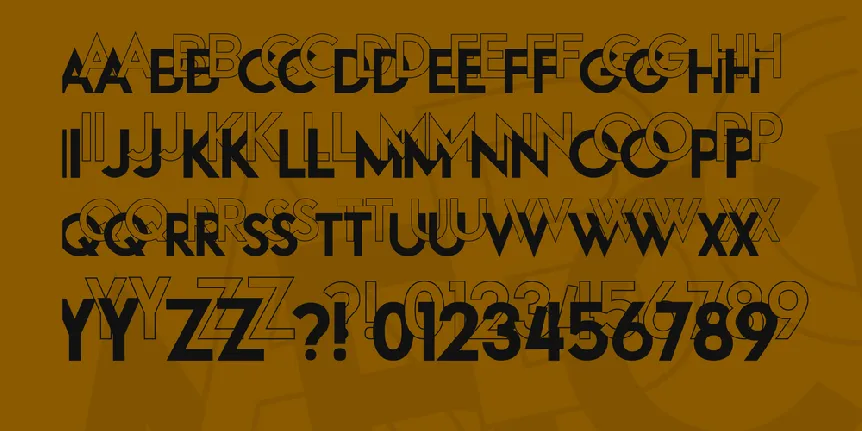 Break font