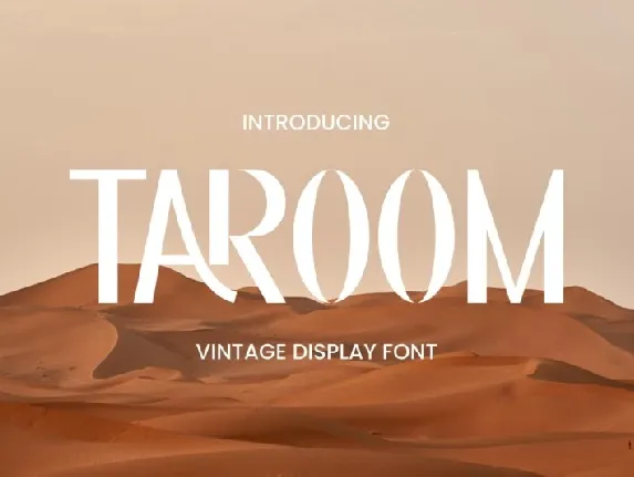 Taroom font