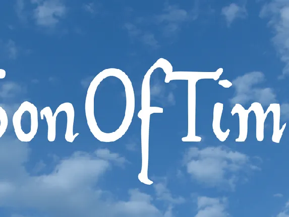 SonOfTime font