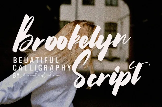 Brookelyn font