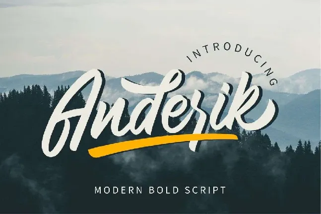 Anderik font