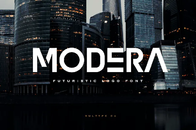 MODERA font