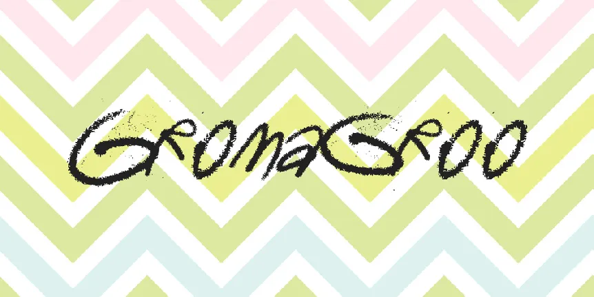 Gromagroo font