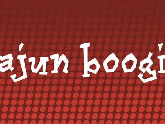 Cajun Boogie font