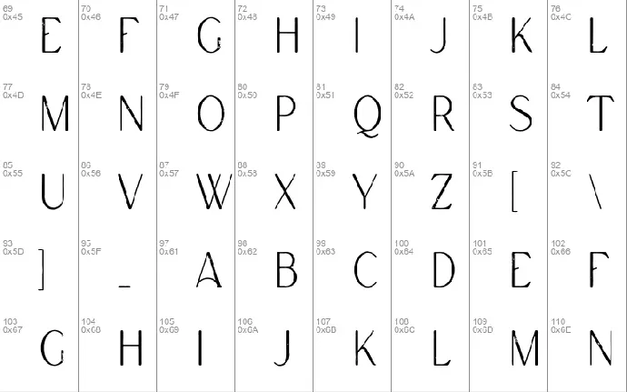 Ansel font