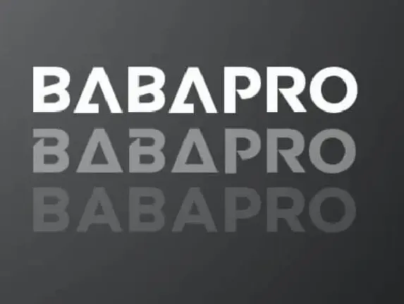 Babapro Display font