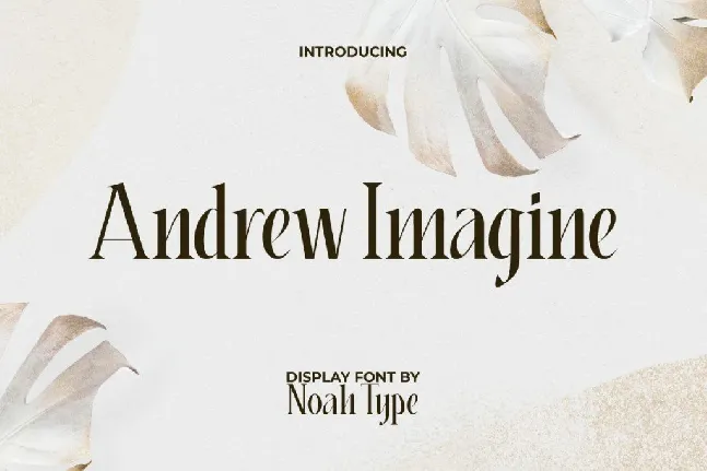 Andrew Imagine Demo font