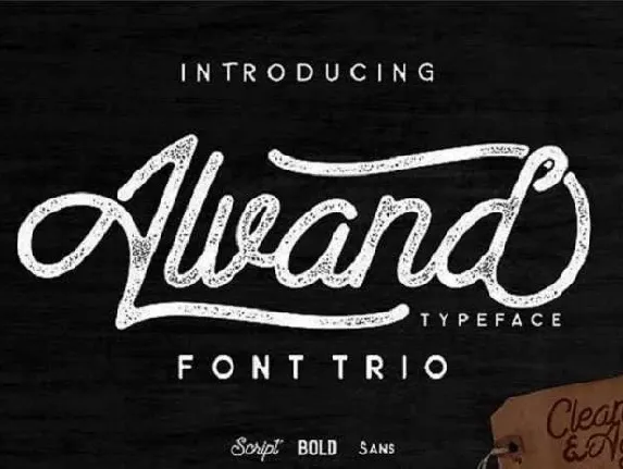 Alvand Family Free font