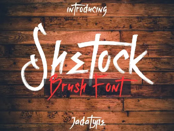 Shetock font