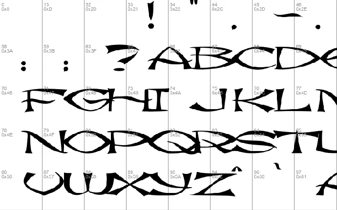 JMH kung fu font