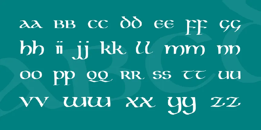 Kells Uncial font