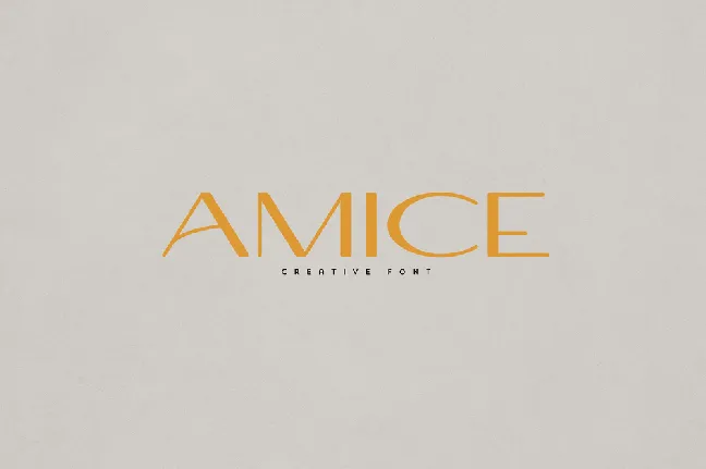 Amice font