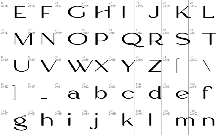 Amice font