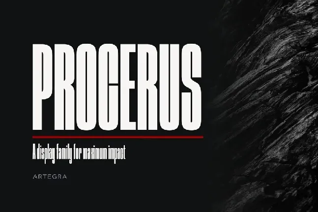 Procerus font