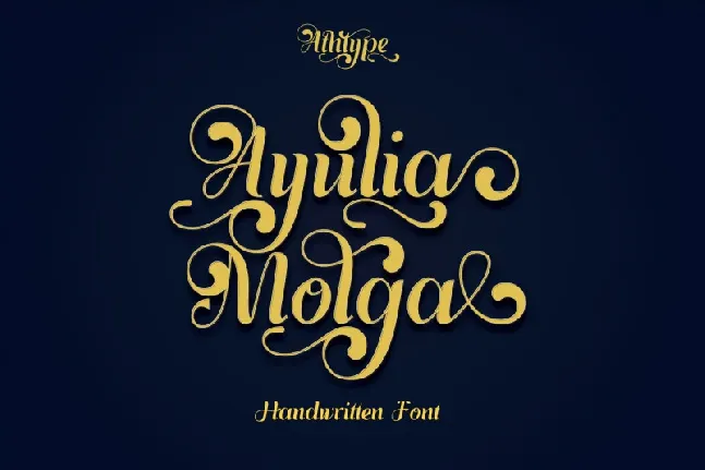 Ayulia Molga font