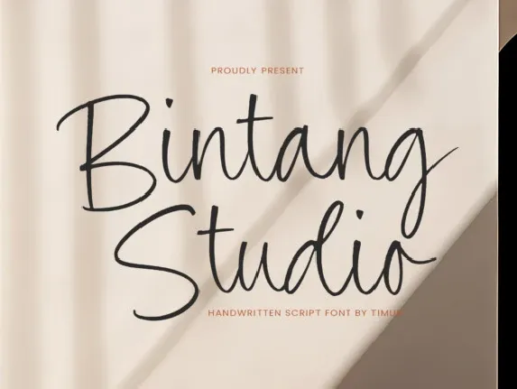 Bintang Studio font