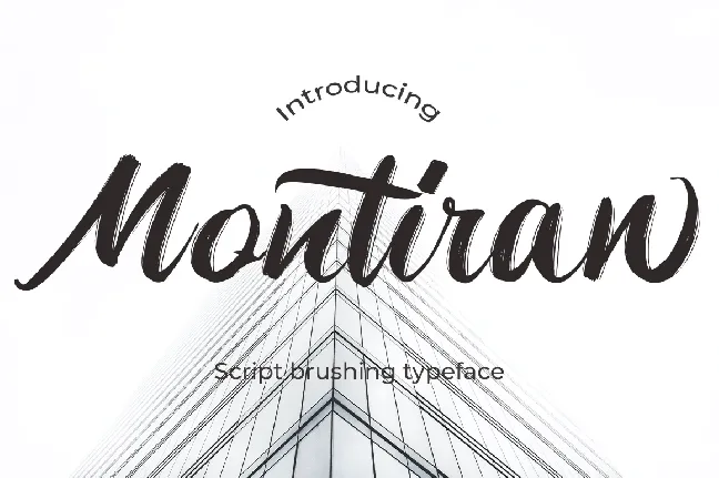 Montiran font