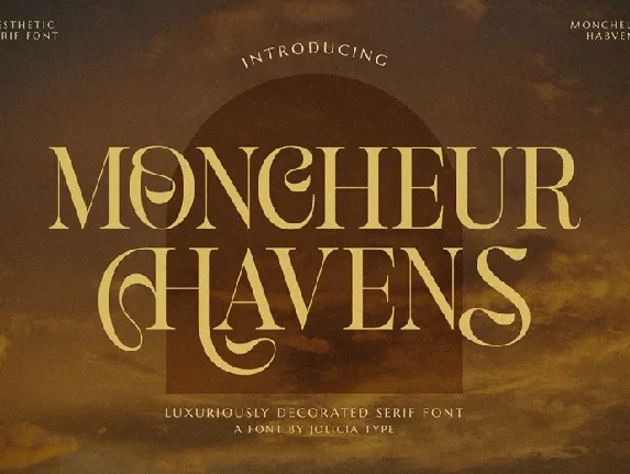 Moncheur Havens font