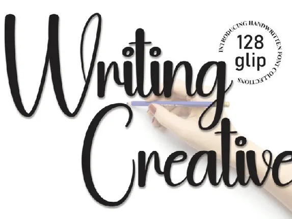 Writing Creative Script font