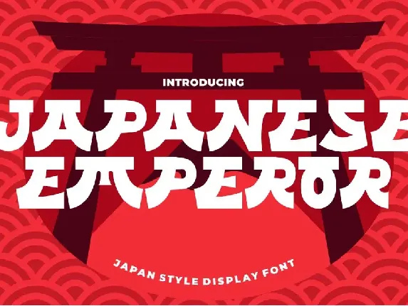 Japanese Emperor font