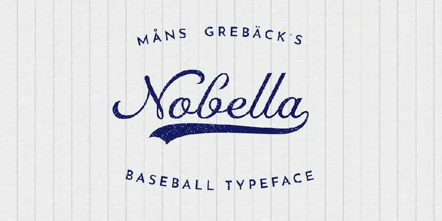 Nobella PERSONAL USE ONLY font