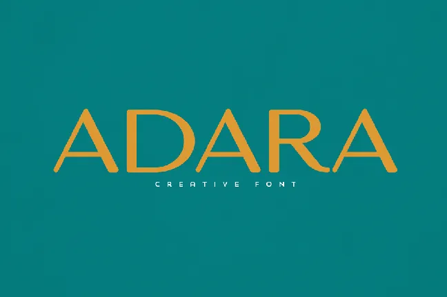 Adara font