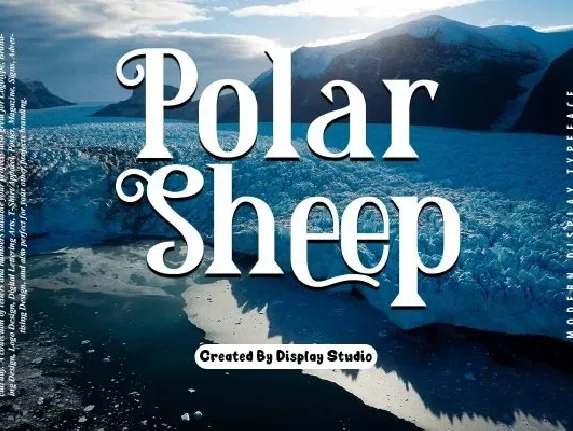 Polar Sheep font