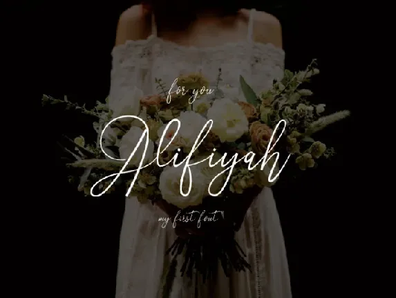 Alifiyah Handwritten font