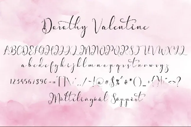 Dorothy Valentine font