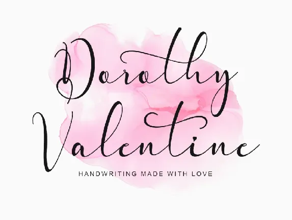 Dorothy Valentine font