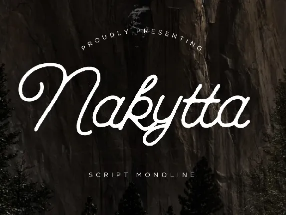 Nakytta font