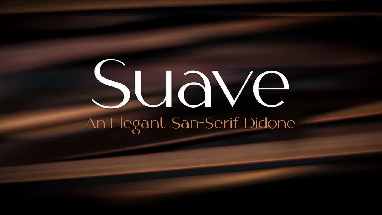 Suave font