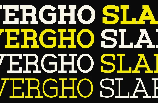 VERGHO font