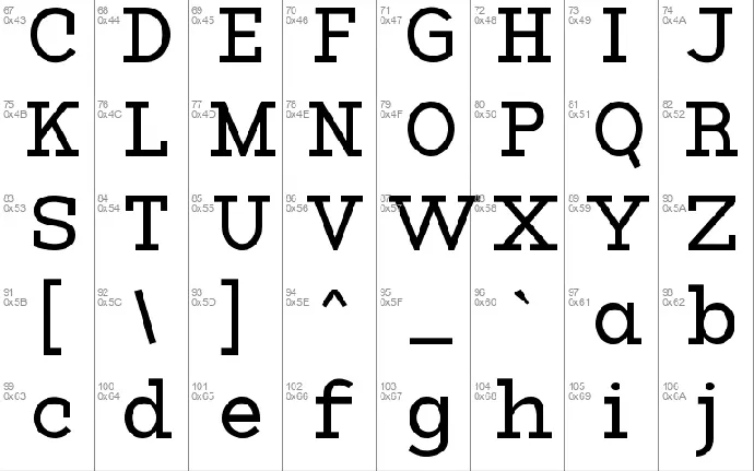 VERGHO font