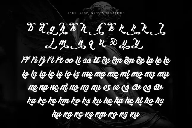 Angelos-Personal use font