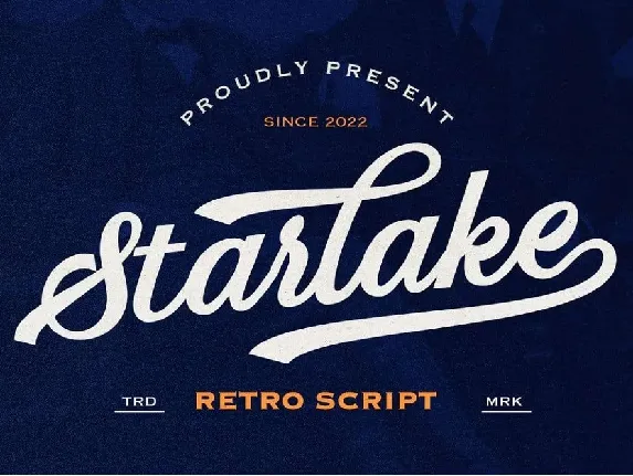 Starlake font