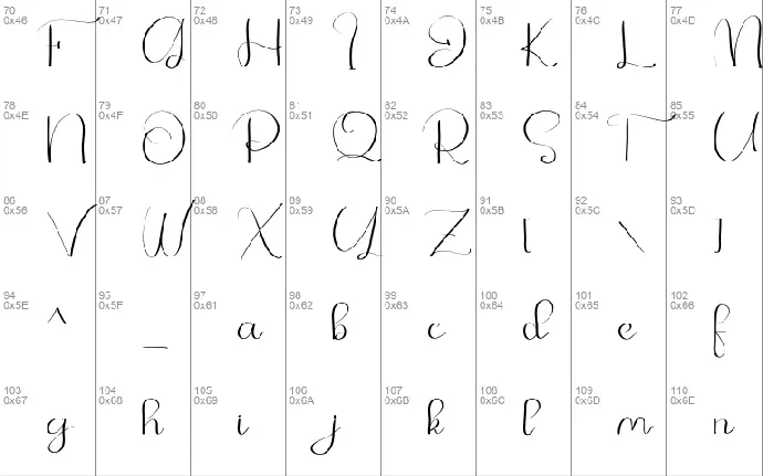 Singadia font