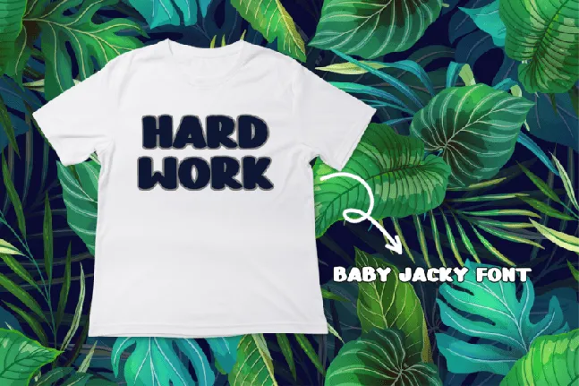 Baby Jacky Display font