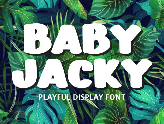 Baby Jacky Display font