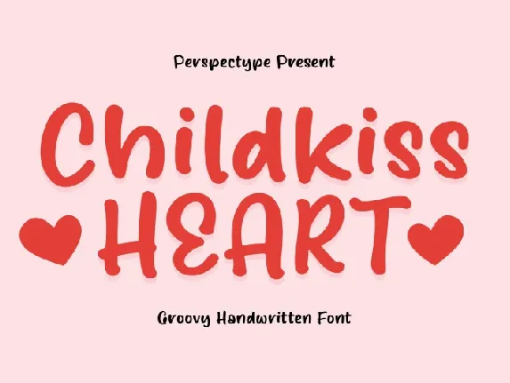 Childkiss Heart font