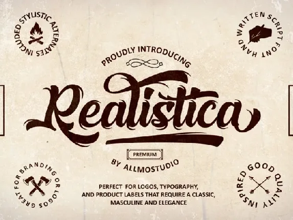 Realistica Script font