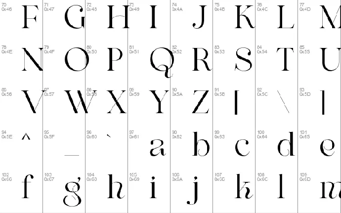 Maglite font