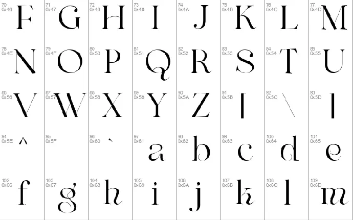 Maglite font