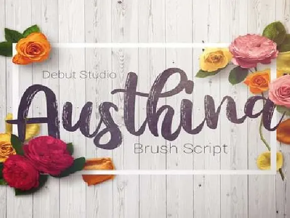 Austhina font