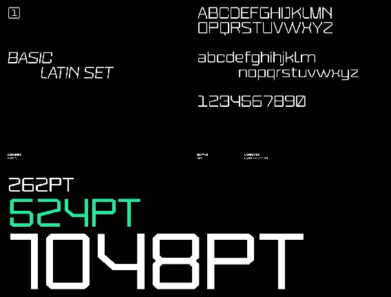 Triakis font