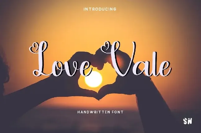 Love Vale font