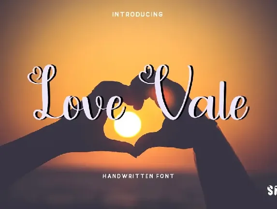 Love Vale font