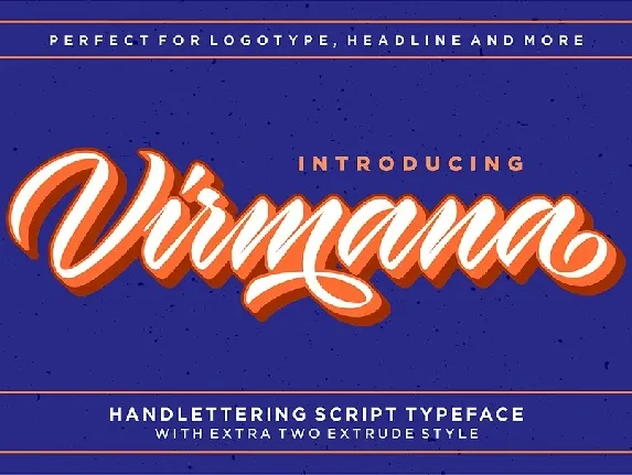 Virmana font