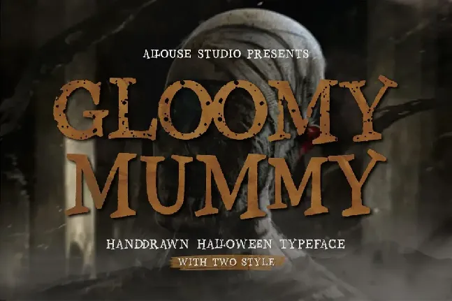 Gloomy Mummy font